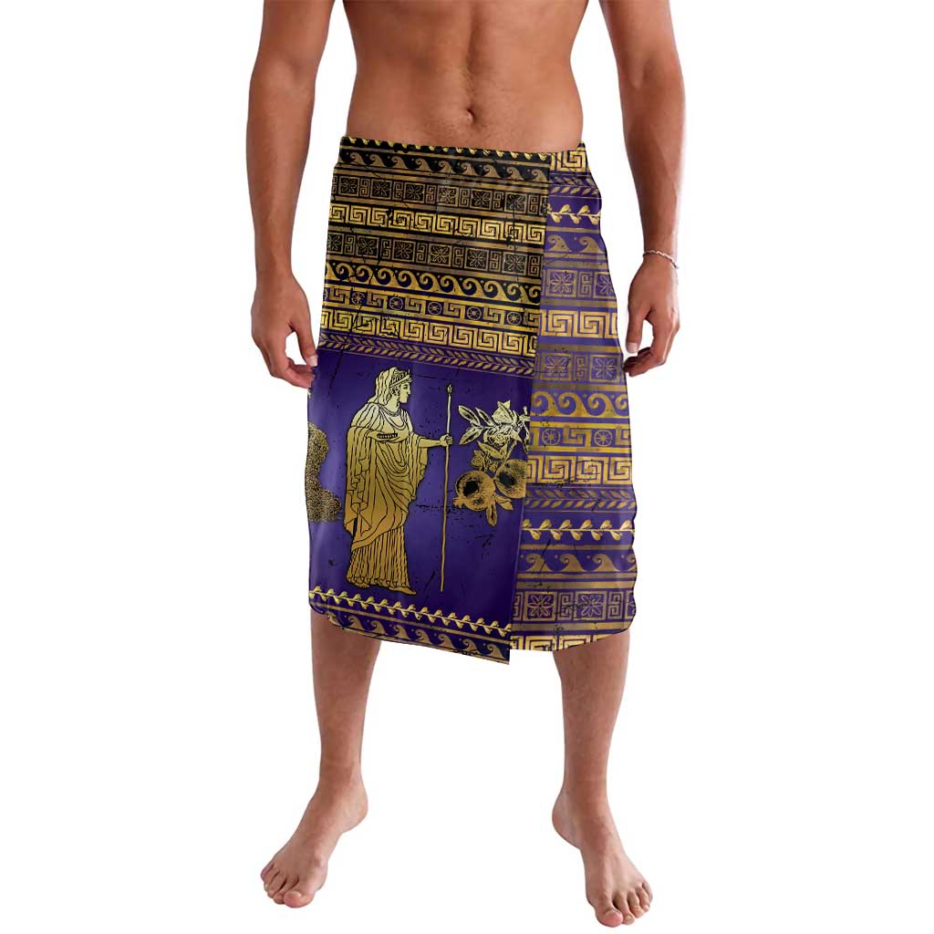 Hera Lavalava Goddess With Ancient Greek Pattern - Wonder Print Shop