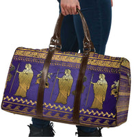 Hera Travel Bag Goddess With Ancient Greek Pattern - Wonder Print Shop
