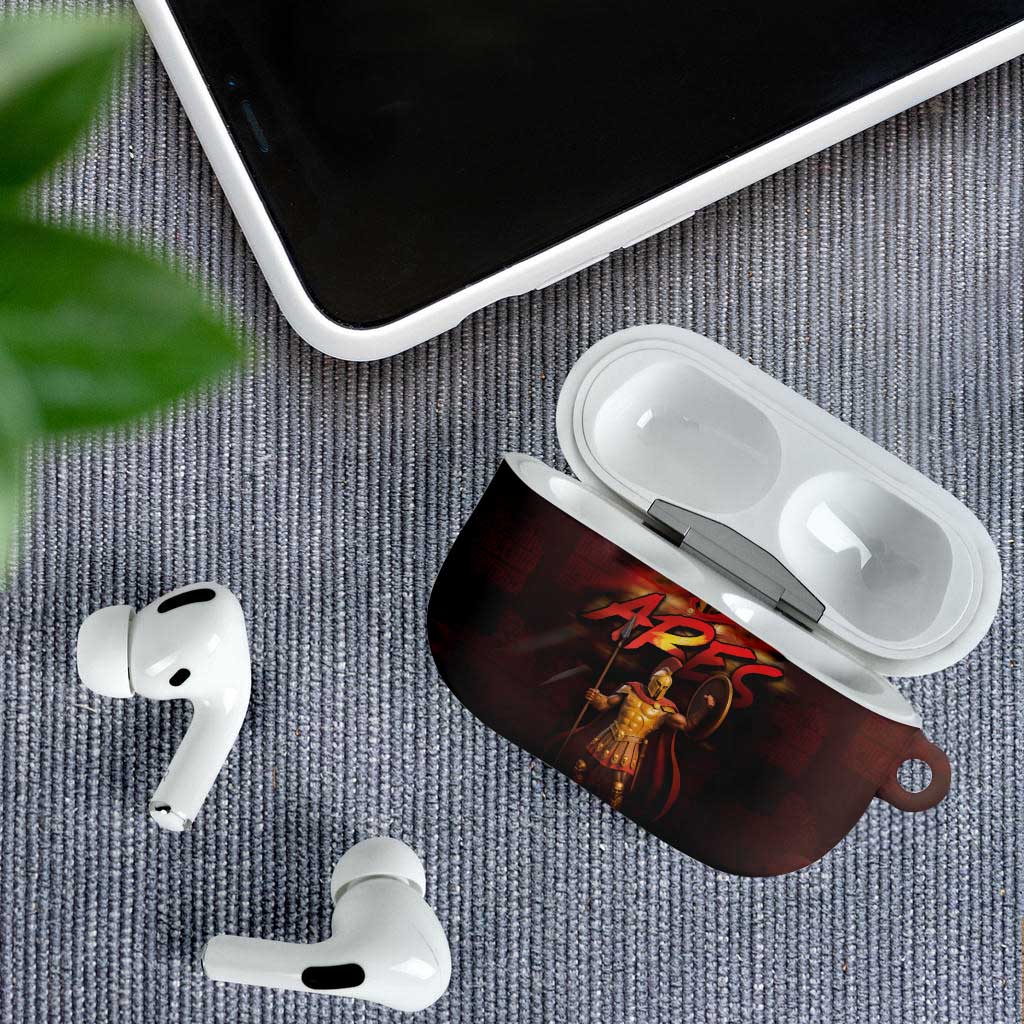 Ancient Greek Ares AirPods Case God Of War And Courage - Wonder Print Shop