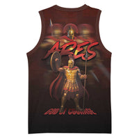 Ancient Greek Ares Basketball Jersey God Of War And Courage - Wonder Print Shop