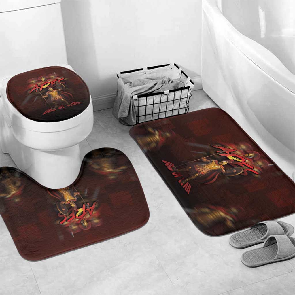Ancient Greek Ares Bathroom Set God Of War And Courage - Wonder Print Shop