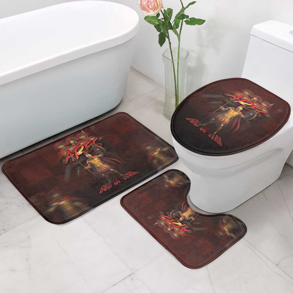 Ancient Greek Ares Bathroom Set God Of War And Courage - Wonder Print Shop