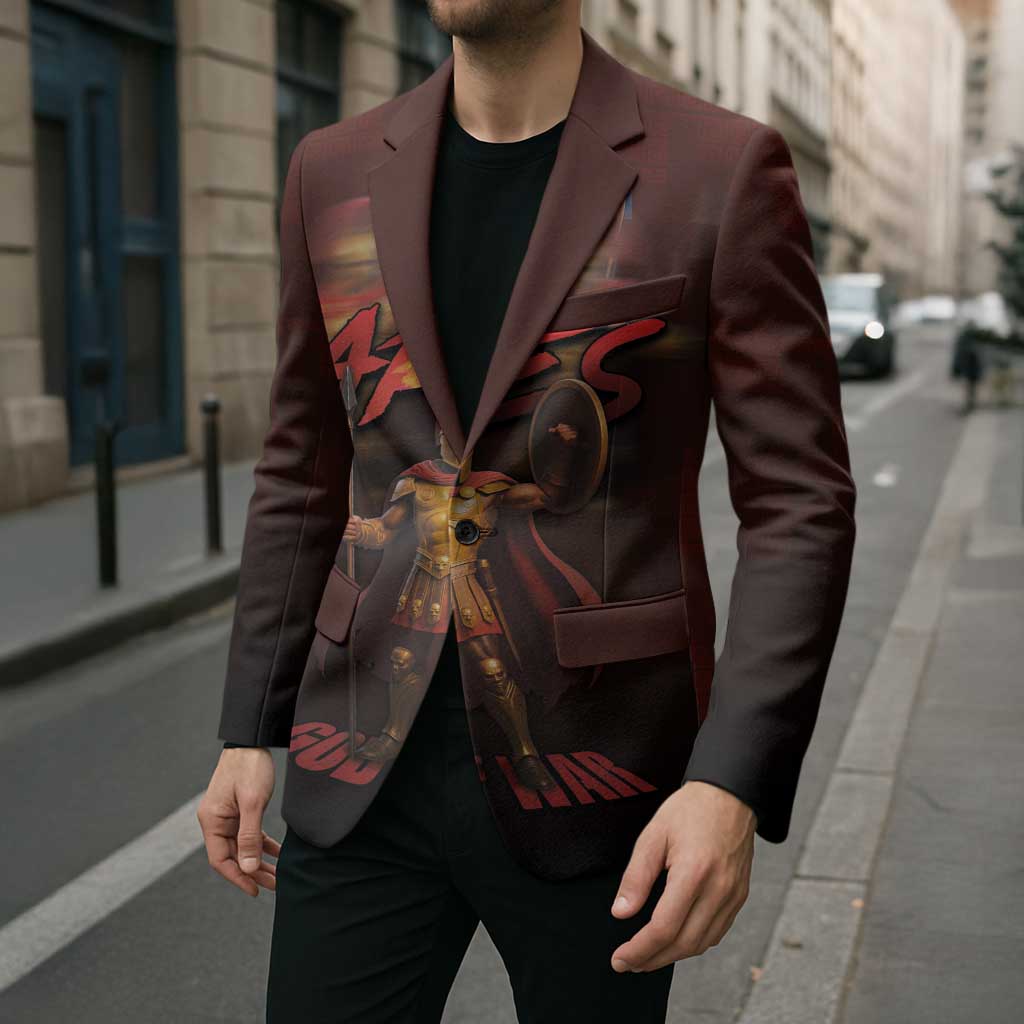 Ancient Greek Ares Blazer God Of War And Courage - Wonder Print Shop