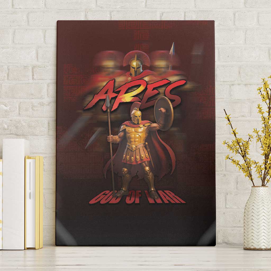 Ancient Greek Ares Canvas Wall Art God Of War And Courage - Wonder Print Shop