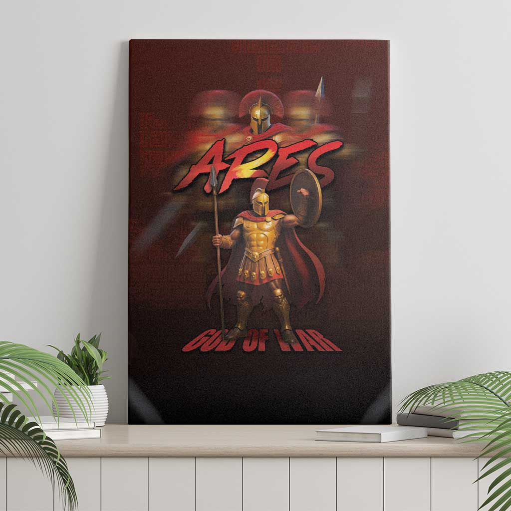 Ancient Greek Ares Canvas Wall Art God Of War And Courage - Wonder Print Shop