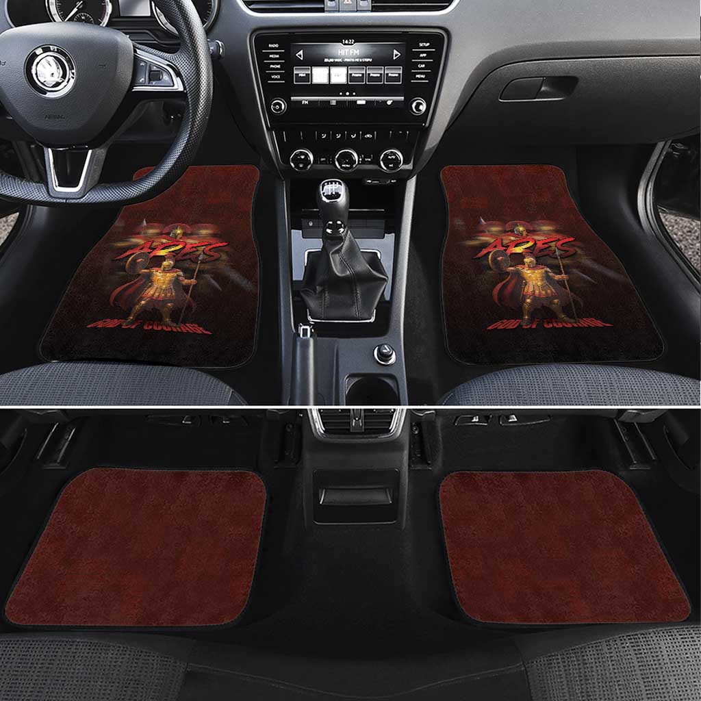 Ancient Greek Ares Car Mats God Of War And Courage - Wonder Print Shop