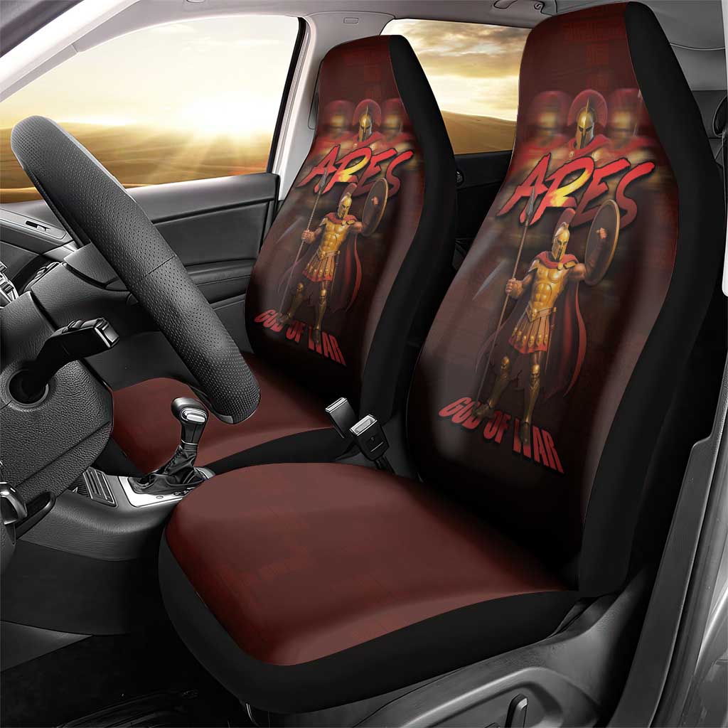 Ancient Greek Ares Car Seat Cover God Of War And Courage - Wonder Print Shop