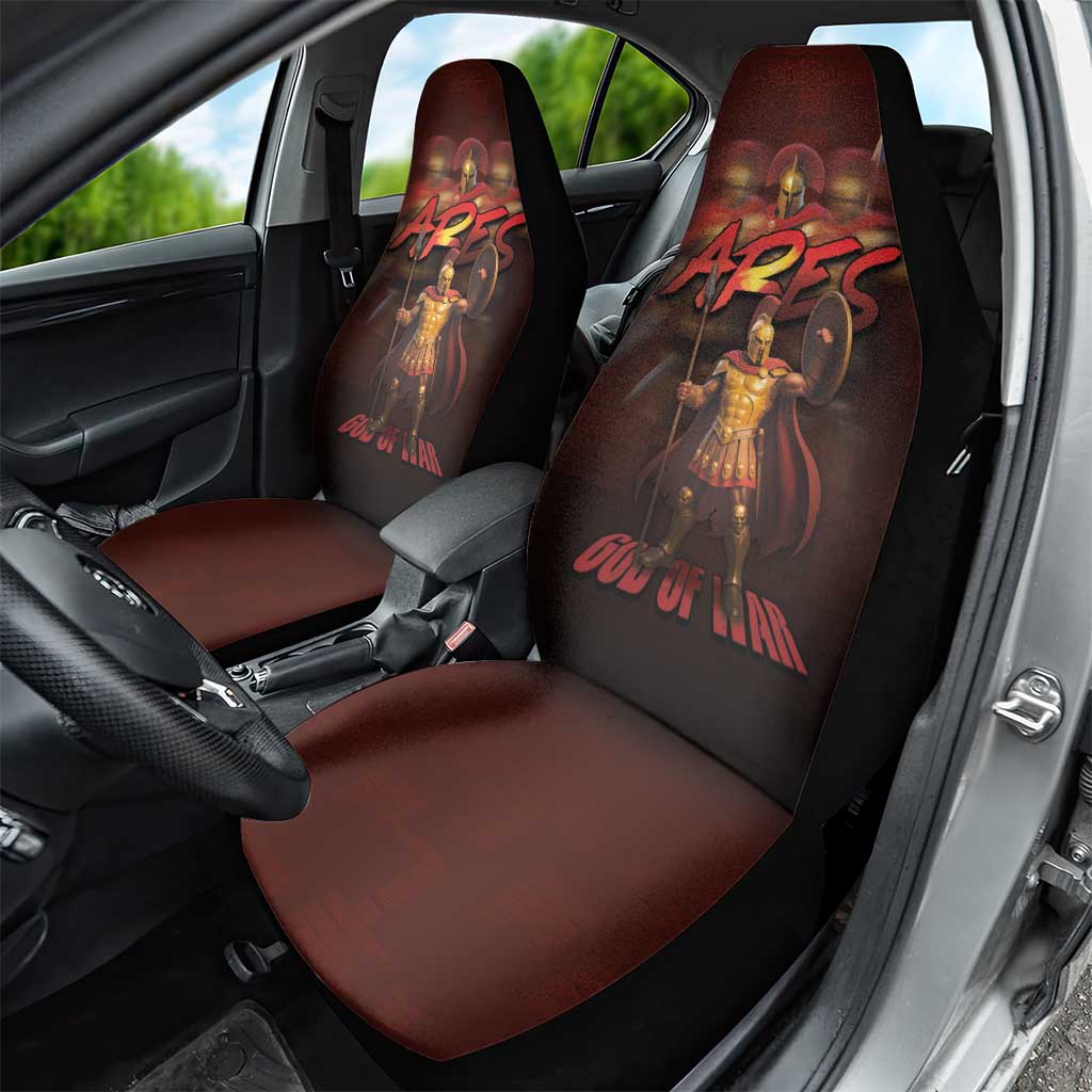 Ancient Greek Ares Car Seat Cover God Of War And Courage - Wonder Print Shop
