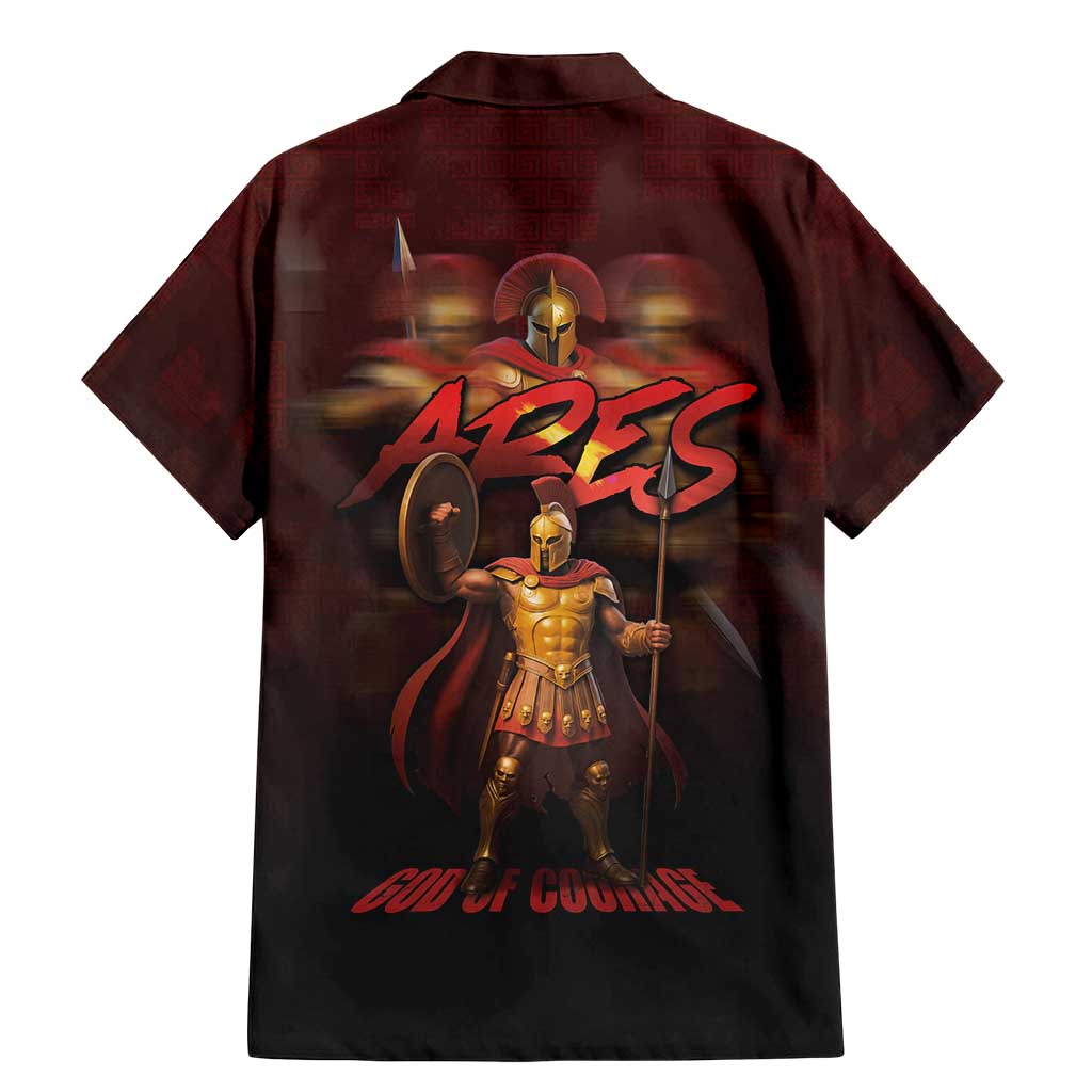 Ancient Greek Ares Family Matching Mermaid Dress and Hawaiian Shirt God Of War And Courage - Wonder Print Shop