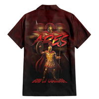 Ancient Greek Ares Family Matching Mermaid Dress and Hawaiian Shirt God Of War And Courage - Wonder Print Shop