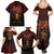 Ancient Greek Ares Family Matching Summer Maxi Dress and Hawaiian Shirt God Of War And Courage - Wonder Print Shop