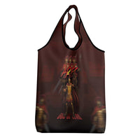 Ancient Greek Ares Grocery Bag God Of War And Courage - Wonder Print Shop