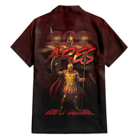 Ancient Greek Ares Hawaiian Shirt God Of War And Courage - Wonder Print Shop