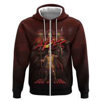 Ancient Greek Ares Hoodie God Of War And Courage - Wonder Print Shop