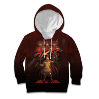 Ancient Greek Ares Kid Hoodie God Of War And Courage - Wonder Print Shop