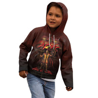 Ancient Greek Ares Kid Hoodie God Of War And Courage - Wonder Print Shop