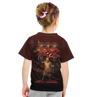 Ancient Greek Ares Kid T Shirt God Of War And Courage - Wonder Print Shop