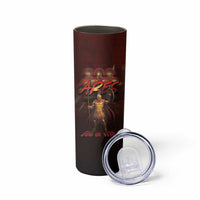 Ancient Greek Ares Skinny Tumbler God Of War And Courage - Wonder Print Shop