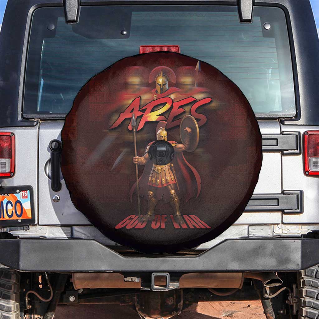 Ancient Greek Ares Spare Tire Cover God Of War And Courage - Wonder Print Shop