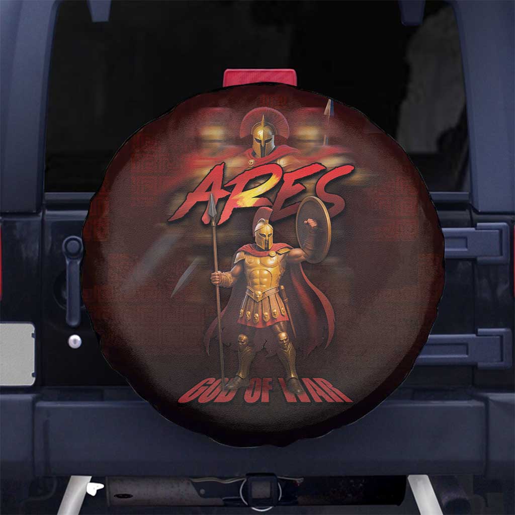 Ancient Greek Ares Spare Tire Cover God Of War And Courage - Wonder Print Shop