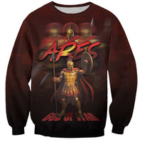 Ancient Greek Ares Sweatshirt God Of War And Courage - Wonder Print Shop