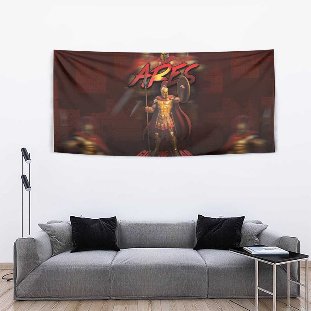 Ancient Greek Ares Tapestry God Of War And Courage - Wonder Print Shop