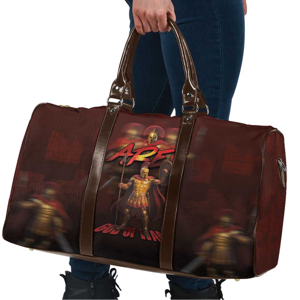 Ancient Greek Ares Travel Bag God Of War And Courage - Wonder Print Shop