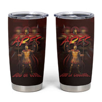 Ancient Greek Ares Tumbler Cup God Of War And Courage - Wonder Print Shop