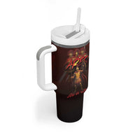 Ancient Greek Ares Tumbler With Handle God Of War And Courage - Wonder Print Shop