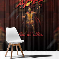 Ancient Greek Ares Window Curtain God Of War And Courage - Wonder Print Shop