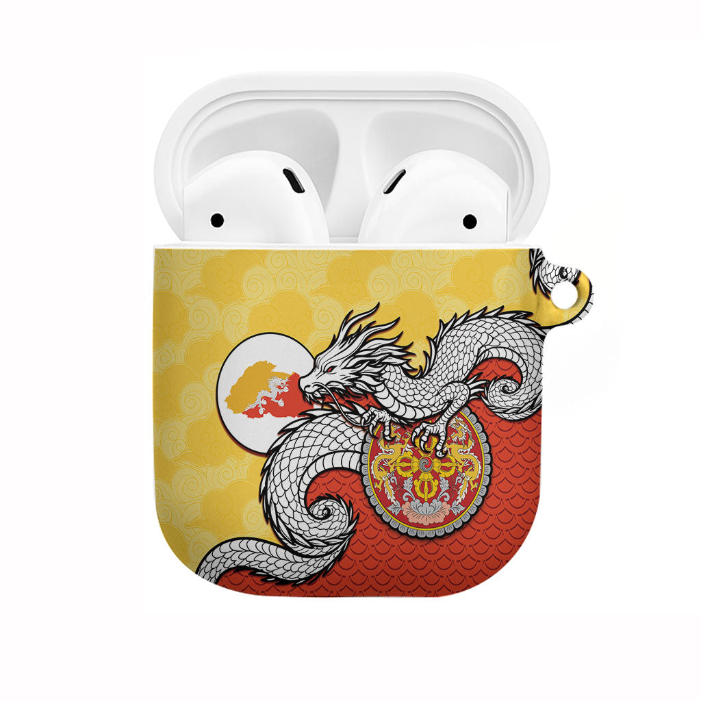 Bhutan AirPods Case Druk Thunder Dragon Pattern