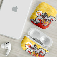 Bhutan AirPods Case Druk Thunder Dragon Pattern