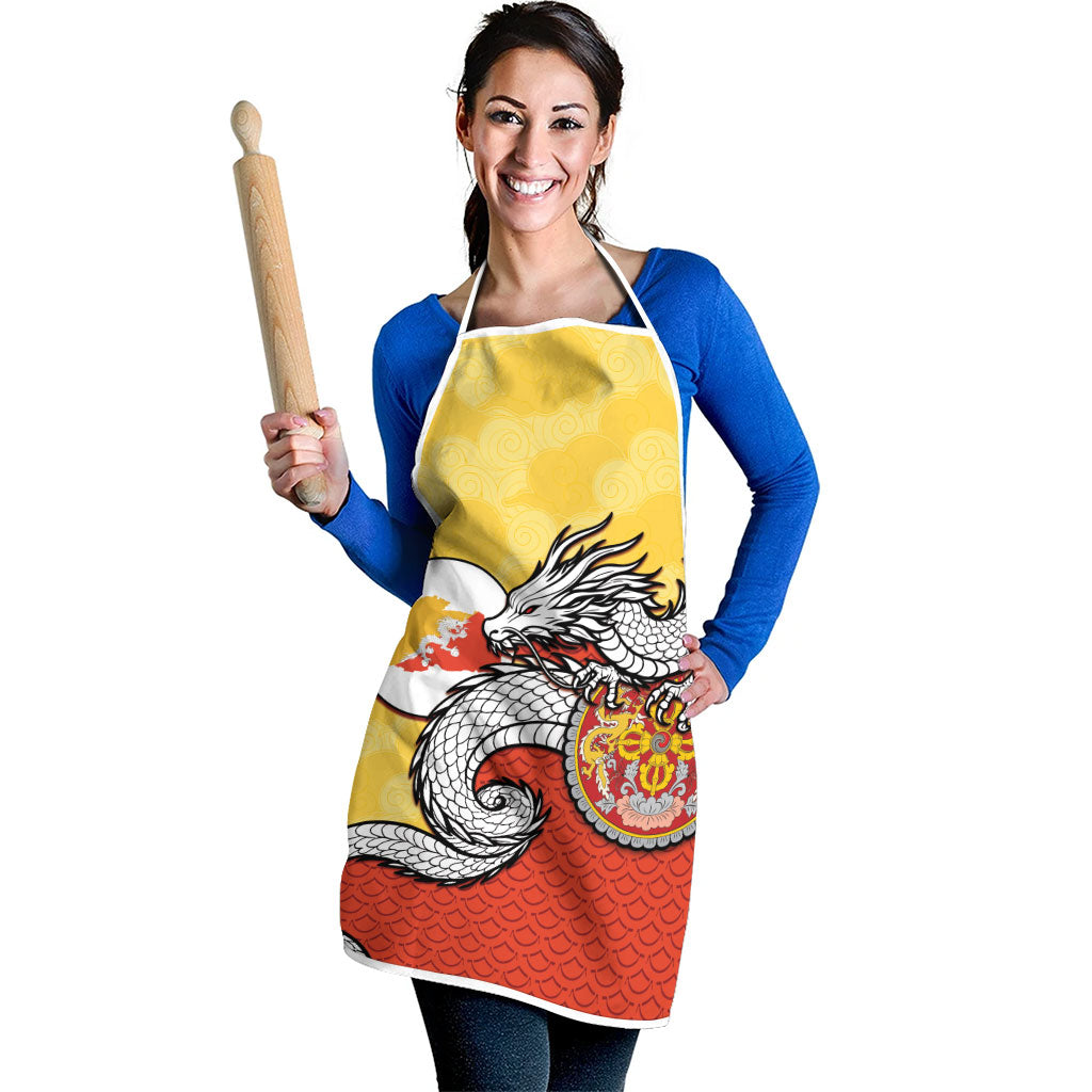 Bhutan Apron Druk Thunder Dragon Pattern