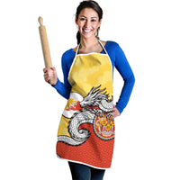 Bhutan Apron Druk Thunder Dragon Pattern