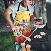 Bhutan Apron Druk Thunder Dragon Pattern