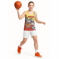 Personalized Bhutan Basketball Jersey Druk Thunder Dragon Pattern