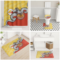Bhutan Bathroom Set Druk Thunder Dragon Pattern
