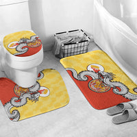 Bhutan Bathroom Set Druk Thunder Dragon Pattern