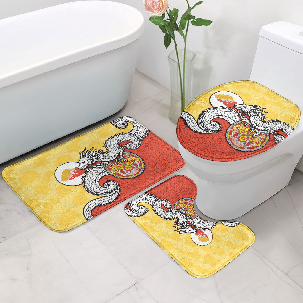 Bhutan Bathroom Set Druk Thunder Dragon Pattern