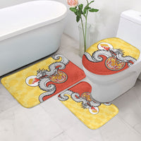 Bhutan Bathroom Set Druk Thunder Dragon Pattern