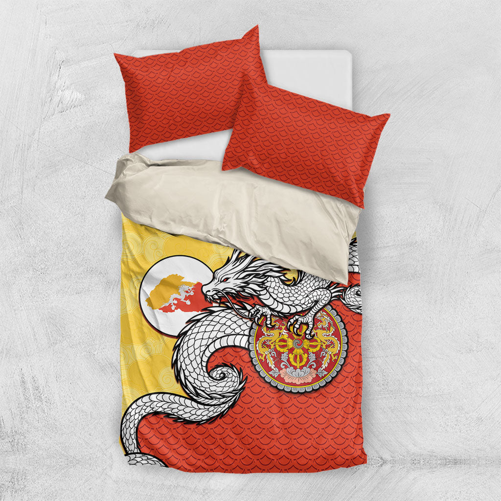 Bhutan Bedding Set Druk Thunder Dragon Pattern