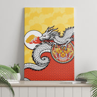 Bhutan Canvas Wall Art Druk Thunder Dragon Pattern