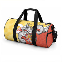 Bhutan Duffle Bag Druk Thunder Dragon Pattern
