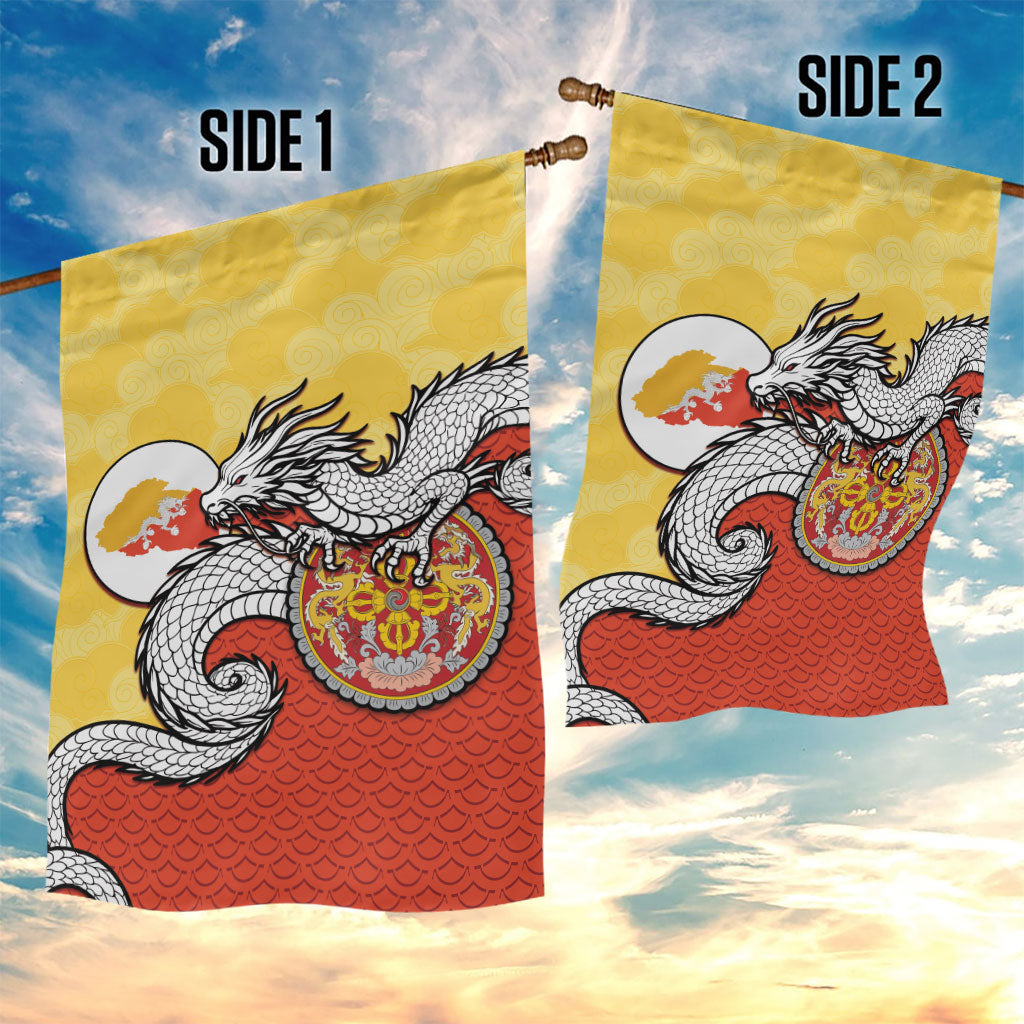 Bhutan Garden Flag Druk Thunder Dragon Pattern