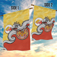 Bhutan Garden Flag Druk Thunder Dragon Pattern