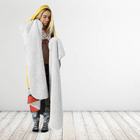 Bhutan Hooded Blanket Druk Thunder Dragon Pattern