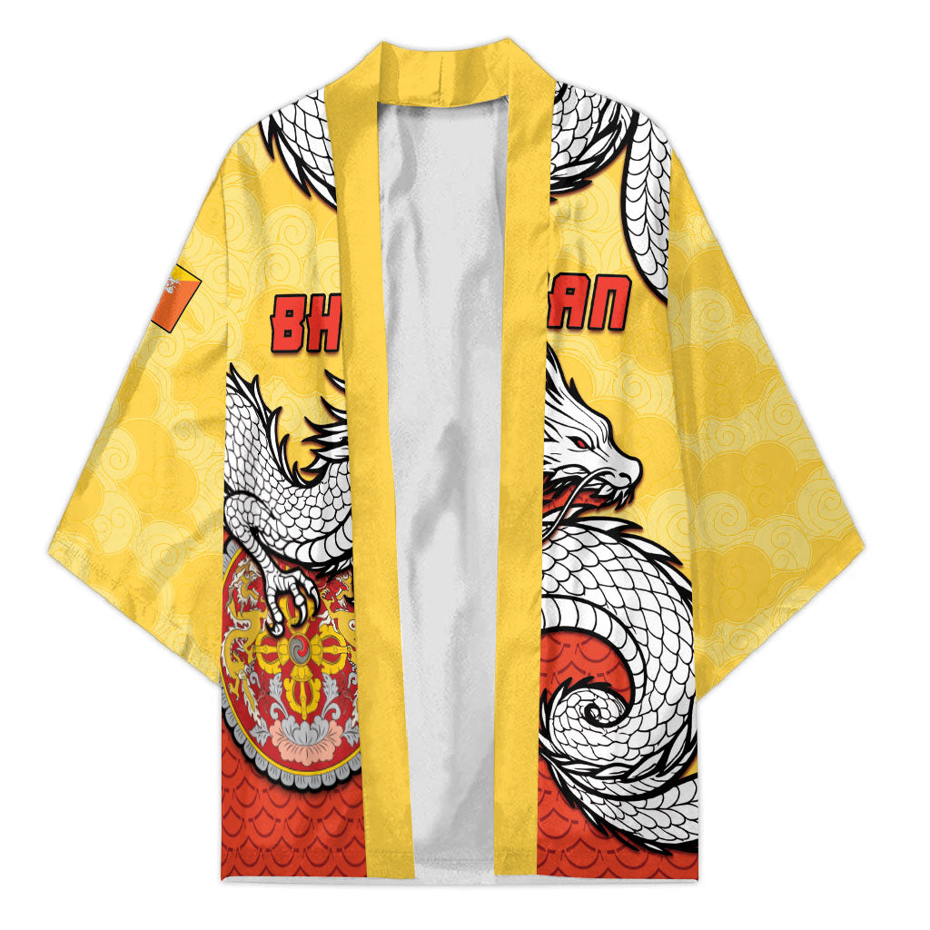 Personalized Bhutan Kimono Druk Thunder Dragon Pattern