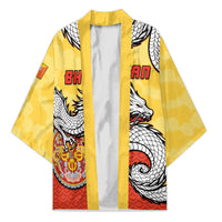 Personalized Bhutan Kimono Druk Thunder Dragon Pattern