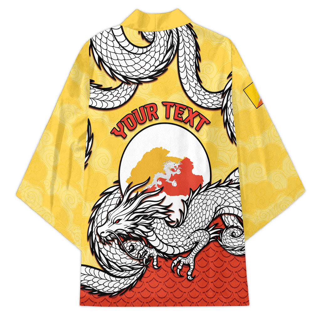 Personalized Bhutan Kimono Druk Thunder Dragon Pattern