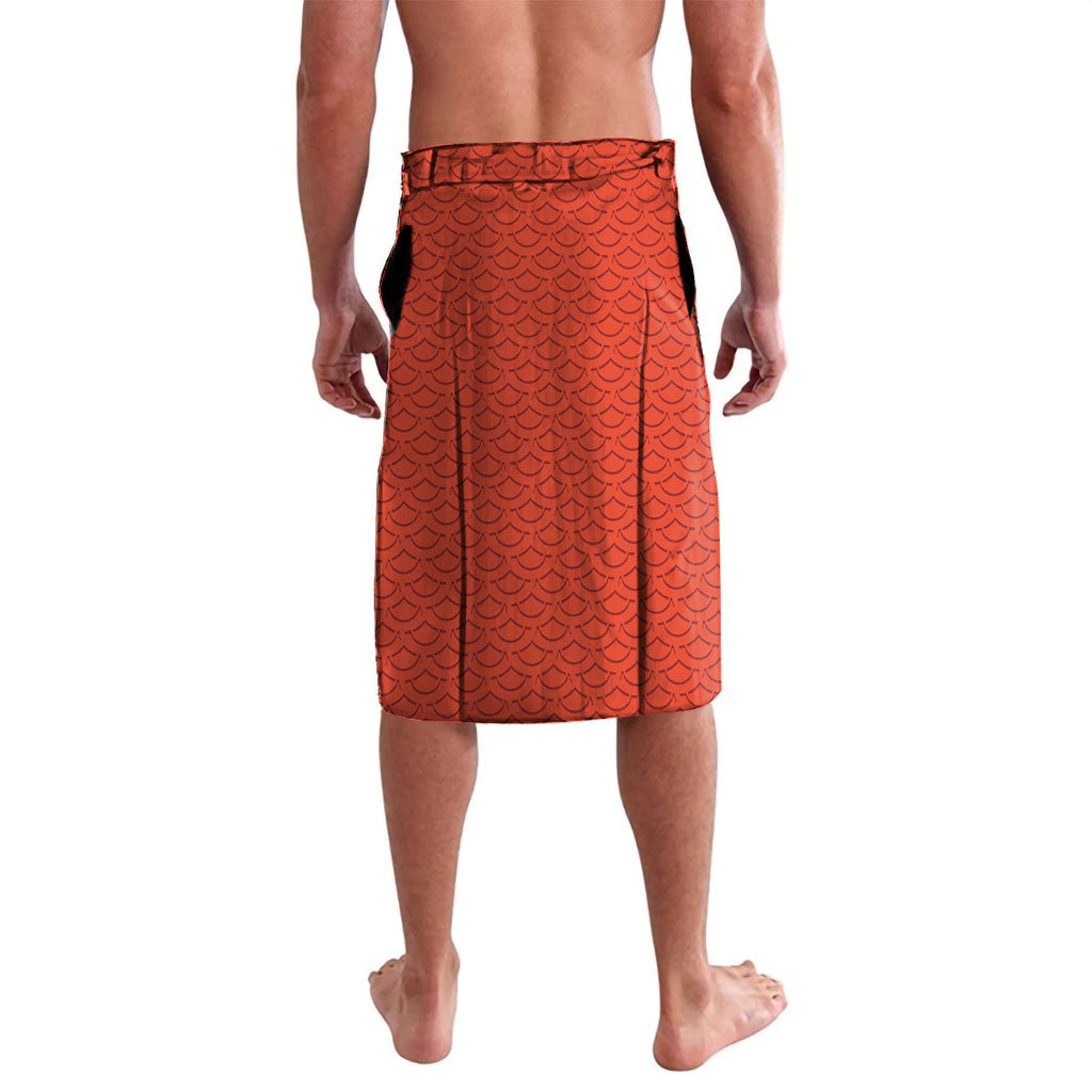Personalized Bhutan Lavalava Druk Thunder Dragon Pattern